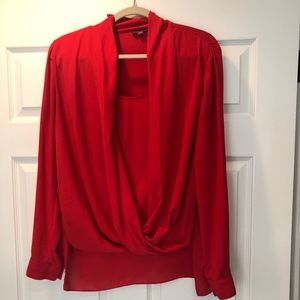 Vince Camuto Red Blouse.